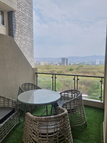 Balcony in 2 BHK Apartment at Eastwoods, Nibm – for Sale