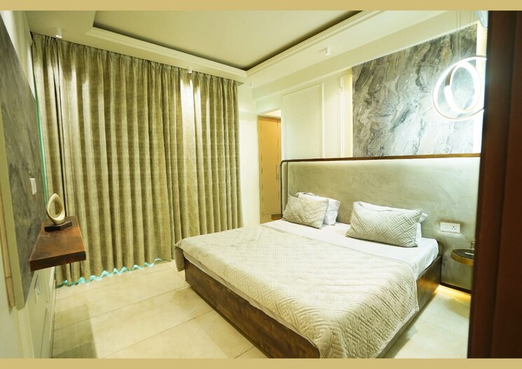Bedroom, motia-harmony-greens 3 Bedroom 1800 Sq.Ft. Apartment In Kishanpura Zirakpur 8766548