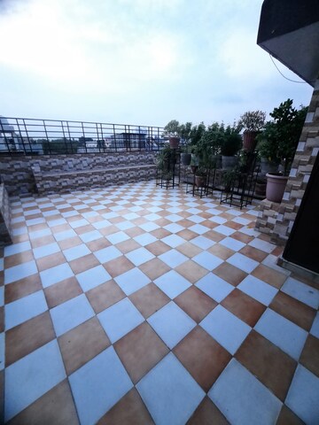 Balcony in 3 BHK Builder Floor at Malviya Nagar – for Rent