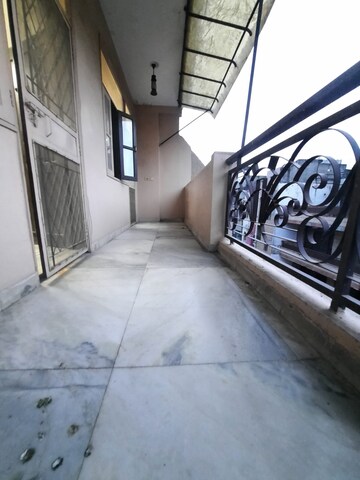 Balcony in 3 BHK Builder Floor at Malviya Nagar – for Rent