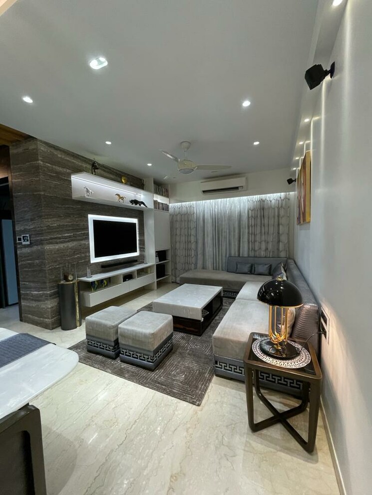 Living Room, oberoi-realty-esquire 4 Bedroom 2053 Sq.Ft. Apartment In Goregaon East Mumbai 8766732