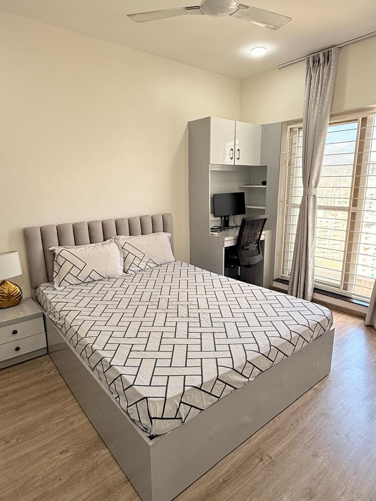 Bedroom, ganga-legend 3 Bedroom 1500 Sq.Ft. Apartment In Bavdhan Pune 8766749