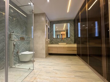 Bathroom in 4 BHK Apartment at Anand Niketan – for Rent