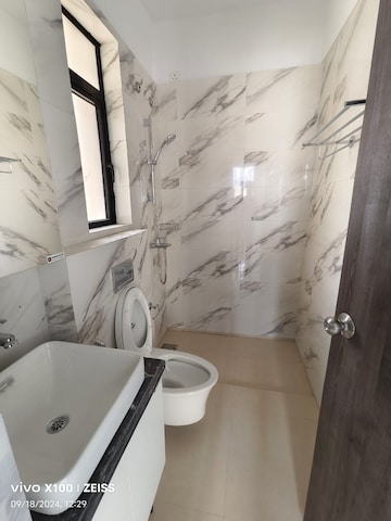 Bathroom in 2 BHK Apartment at Risland The Icon, Dhokali – for Sale