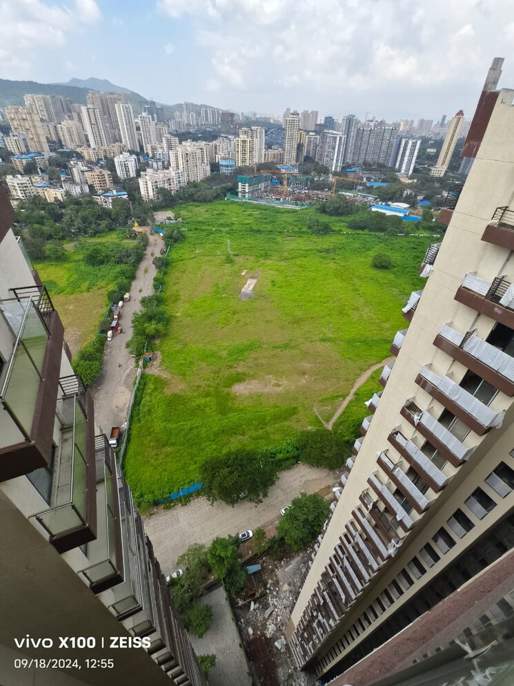 Balcony, risland-the-icon 2 Bedroom 671 Sq.Ft. Apartment In Dhokali Thane 8766786