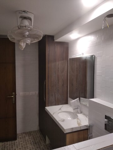 Bathroom in 4 BHK Apartment at Anand Niketan – for Rent