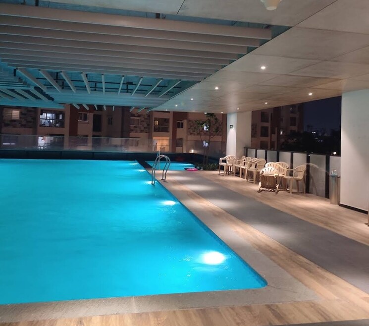 Swimming Pool, my-home-krishe 3 Bedroom 1835 Sq.Ft. Apartment In Financial District Hyderabad 8766889