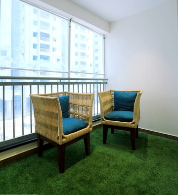 Living Room in 3 BHK Apartment at My Home Krishe, Financial District – for Rent
