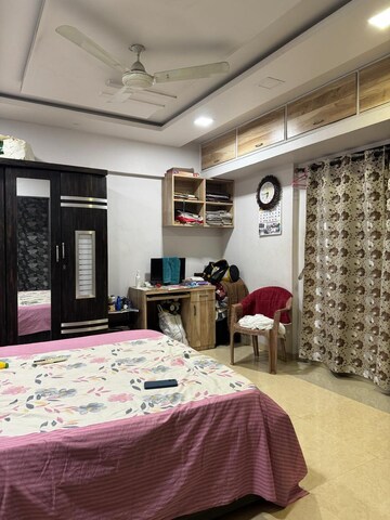 Bedroom in 2 BHK Apartment at Keshav Kunj III, Sanpada – for Rent