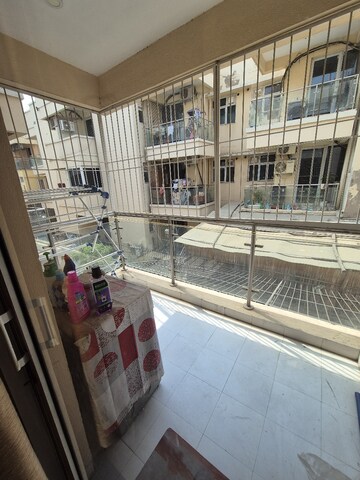 Balcony in 3 BHK Builder Floor at Ansal API Esencia, Sector 67 – for Rent