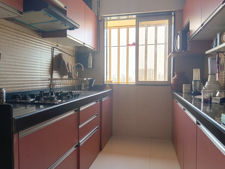 Kitchen, romell-diva 2 Bedroom 748 Sq.Ft. Apartment In Malad West Mumbai 8766929