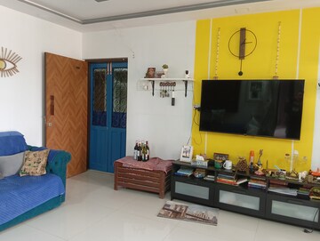 Living Room in 2 BHK Apartment at Romell Diva, Malad West – for Rent