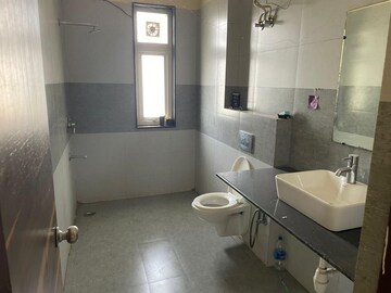 Bathroom in 4 BHK Builder Floor at Ansal API Esencia, Sector 67 – for Rent