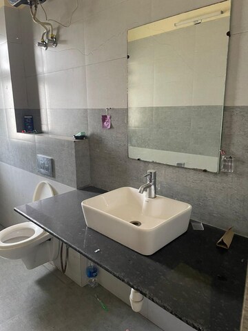 Bathroom in 4 BHK Builder Floor at Ansal API Esencia, Sector 67 – for Rent