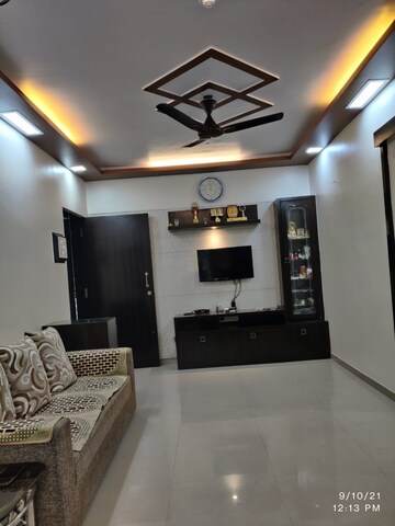 Living Room in 1 BHK Apartment at Dipti Corals, Andheri East – for Rent