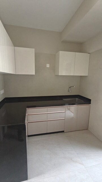 Kitchen in 3 BHK Apartment at Shree Krishna Navageeta, Chembur – for Rent