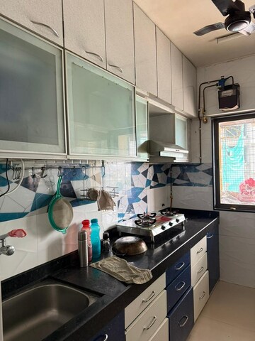 Kitchen in 2 BHK Apartment at Kamdhenu CHS Borivali, Borivali West – for Rent