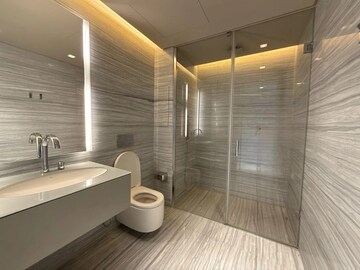 Building Lobby in 4 BHK Apartment at Lodha The World Towers World One Tier 2, Worli – for Rent