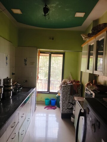 Kitchen in 2 BHK Apartment at Shanti Dham, Kalyan West – for Rent