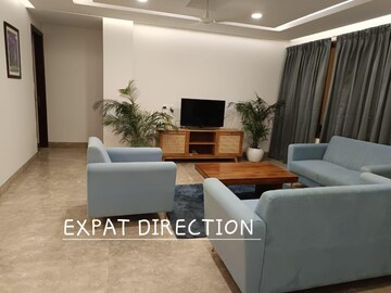 Living Room in 3 BHK Apartment at Anand Niketan – for Rent