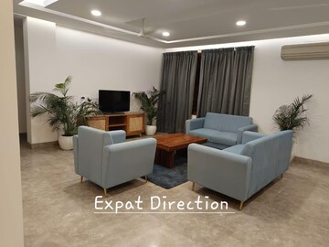 Living Room in 3 BHK Apartment at Anand Niketan – for Rent