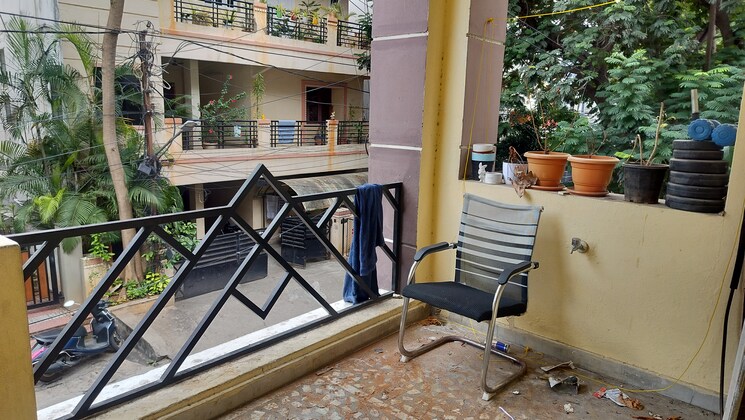 Balcony, film nagar 2 Bedroom 1400 Sq.Ft. Apartment In Film Nagar Hyderabad 8767023