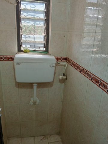 Bathroom in 2 BHK Apartment at Niwara CHS, Sanpada – for Rent