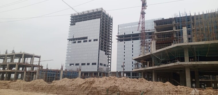 Exterior View, ashrai-golden-grande Commercial Office Space 810 Sq.Ft. In Tech Zone 4 Greater Noida Greater Noida 8767078