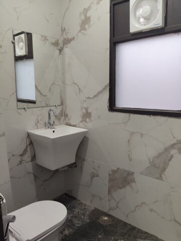 Bathroom in 2 BHK Builder Floor at Paryavaran Complex – for Rent