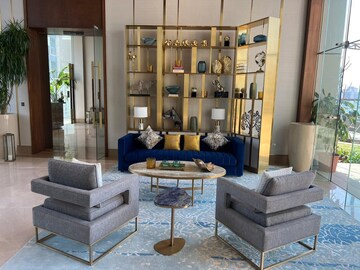 Living Room in 4 BHK Apartment at Piramal Aranya, Byculla – for Rent
