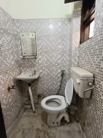 Bathroom in 2 BHK Builder Floor at Malviya Nagar – for Sale