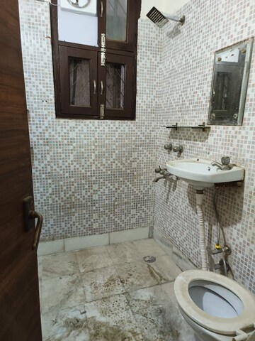 Bathroom in 2 BHK Builder Floor at Malviya Nagar – for Sale