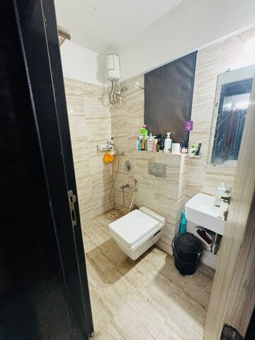Bathroom in 1 BHK Apartment at Kanakia Spaces Sevens, Andheri East – for Rent