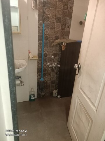 Bathroom in 2 BHK Apartment at Bonaventure Tower, Dahisar West – for Rent
