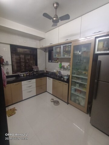 Kitchen in 2 BHK Apartment at Bonaventure Tower, Dahisar West – for Rent