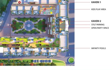 Master Plan in 2 BHK Penthouse at Windlass River Valley, Harrawala – for Sale