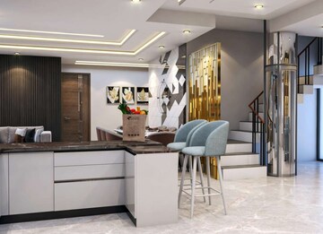Living Room in 2 BHK Penthouse at Windlass River Valley, Harrawala – for Sale