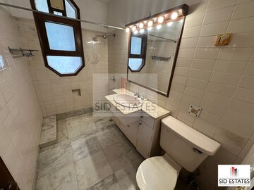 Bathroom in 4 BHK Builder Floor at Sarvapriya Vihar – for Rent