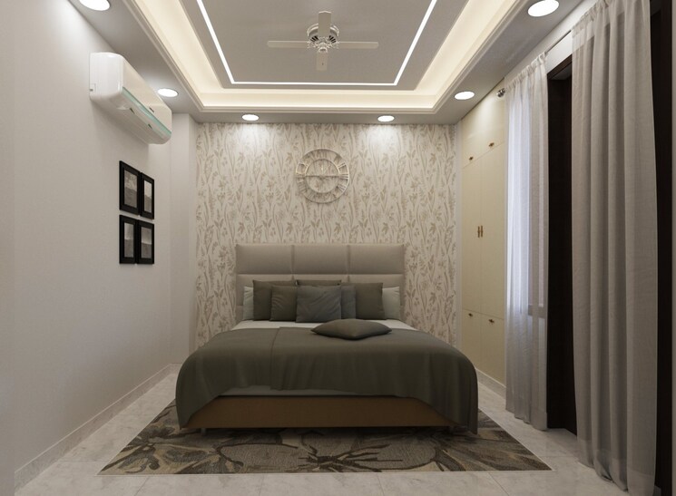 Living Room, bptp-district 3 Bedroom 1350 Sq.Ft. Builder Floor In Sector 81 Faridabad 8767514