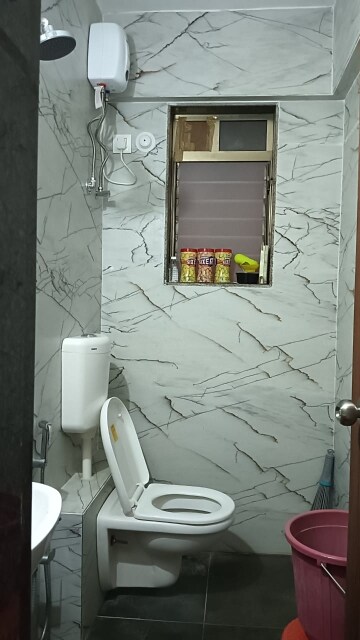 Bathroom in 2 BHK Apartment at Raj Tower Borivali, Borivali West – for Rent