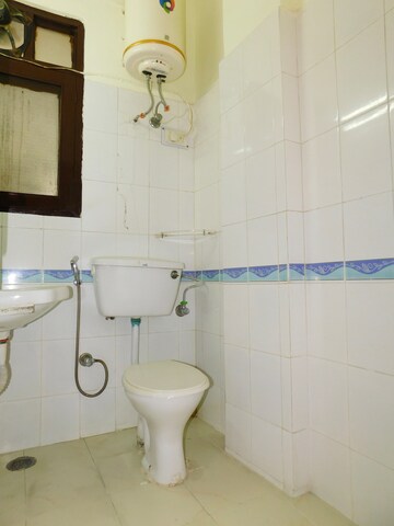 Bathroom in 2 BHK Builder Floor at Malviya Nagar – for Rent