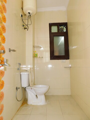 Bathroom in 2 BHK Builder Floor at Malviya Nagar – for Rent