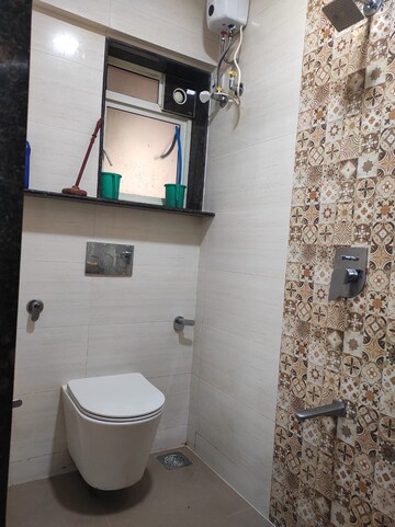 Bathroom in 1 BHK Apartment at Dipti Greens, Andheri East – for Rent