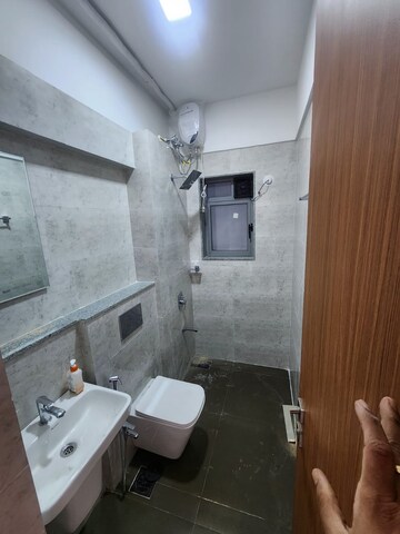 Bathroom in 1 BHK Apartment at Dynamix Avanya, Dahisar East – for Rent