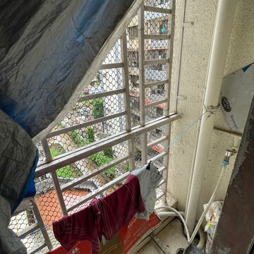 Balcony in 1 BHK Apartment at Neelkanth Pride, Khar Kopar – for Sale