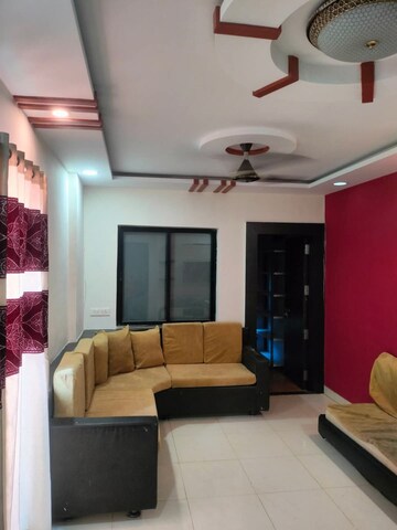 Living Room in 2.5 BHK Apartment at Magarpatta City Erica, Magarpatta City – for Rent
