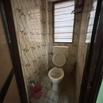 Bathroom in 1 BHK Apartment at Varun Valley Apartment, Govind Dalvi Nagar – for Sale