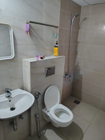 Bathroom in 2 BHK Apartment at Aishwaryam One, Chinchwad – for Rent