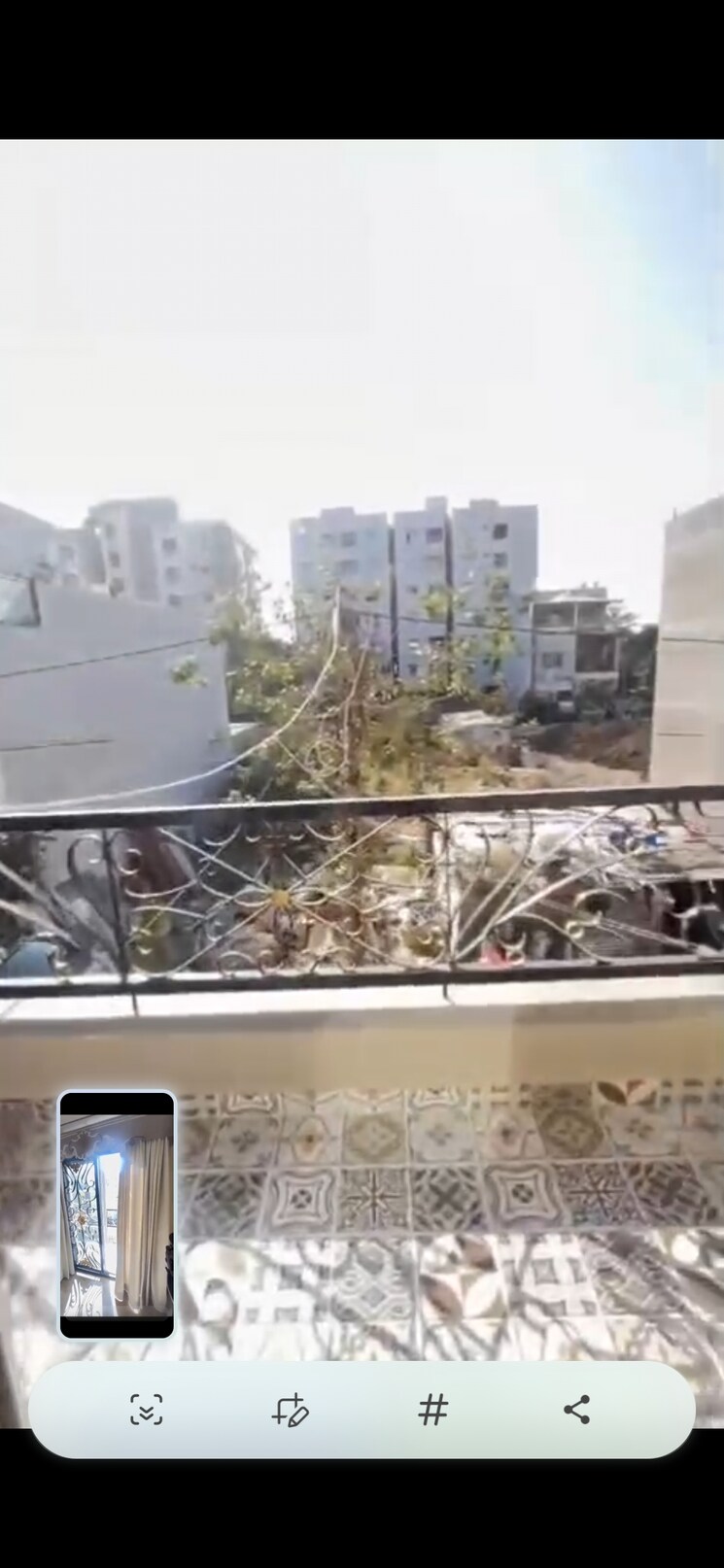 Balcony, napania 6 Bedroom 3500 Sq.Ft. Independent House In Napania Indore 8767883