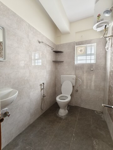 Bathroom in 2 BHK Builder Floor at Iti Layout – for Rent